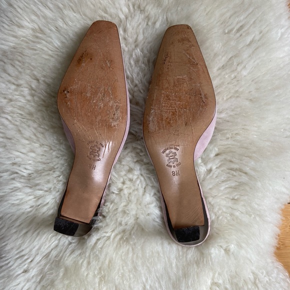 J.Crew Suede Kitten Heel Mules - Picture 6 of 9